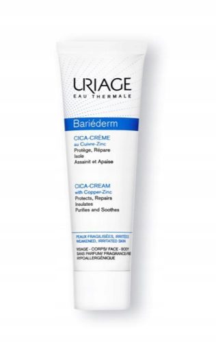 URIAGE BARIÉDERM CICA - Regenerierende Pflegecreme mit Cu-Zn, 100 ml