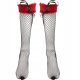  ELEGANTE SPITZENSOCKEN MIT SCHLEIFE WEIHNACHTSLANGE SOCKEN