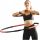  Hula Hoop mit Noppen Pure2Improve 100 cm schwarz