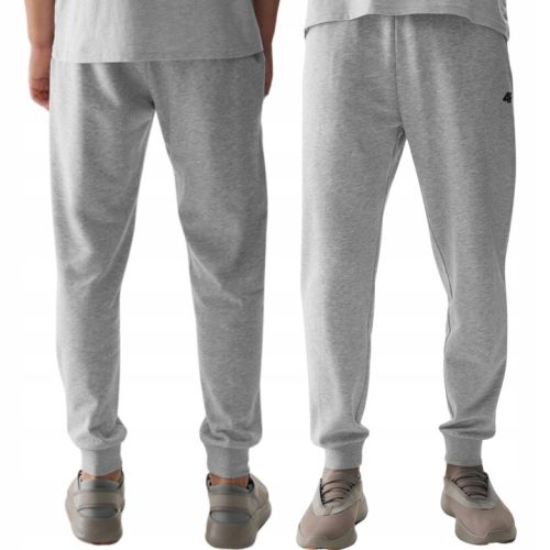  4F SPORT-JOGGER AUS BAUMWOLLE FÜR HERREN GRAU RS