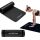  ÜBUNGSMATTE SCHWARZ 180x60 cm NBR 1,5 cm FÜR YOGA FITNESS GYMNASTIK