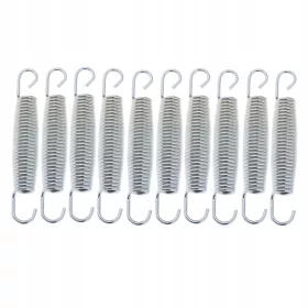    10 Stück Trampolinfedern, solides Ersatzset für zusätzliche 14 cm