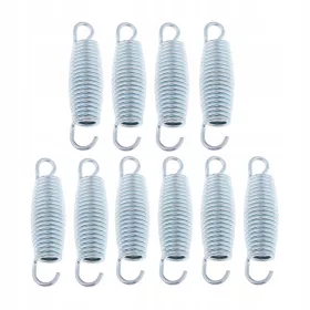    10 Stück Trampolinfedern, solides Ersatzset für weitere 10 cm