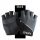 Anti-UV-Sommer-Halbfinger-Sporthandschuhe für MTB-schwarz