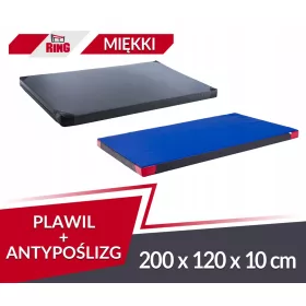 Plawil PVC-Matratze 200 x 120 x 10 R60 + Antirutsch grau
