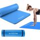  ÜBUNGSMATTE BLAU 180x60 cm NBR 1,5 cm FÜR YOGA FITNESS GYMNASTIK