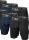  HOPLYNN Kompressionsshorts für Herren, Schwarz, Marineblau, 4 Paar, 2XL XXL