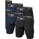  HOPLYNN Kompressionsshorts für Herren, Schwarz, Marineblau, 4 Paar, 2XL XXL