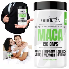   Maca Extrakt Kapseln für Männer & Frauen - Steigerung von Libido und Muskelmasse