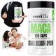 Maca Extrakt Kapseln für Männer & Frauen - Steigerung von Libido und Muskelmasse