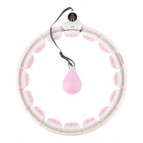  Hula-Hoop-Reifen mit Nieten HMS HHW06 Pink