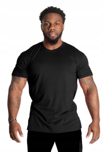 Tailliertes Trainings-T-Shirt für Herren für das Fitnessstudio GASP Classic Standard Tee