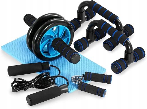  5in1 Double Wheel Bauchmuskel-Trainingsset