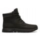  TIMBERLAND Damen-Sport-Trekkingschuhe aus Leder, Schwarz, Größe 38, 24,5 cm