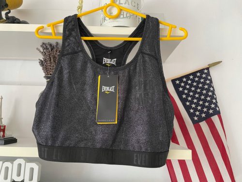  Silver Everlast Fitness Sport-BH L schwarz