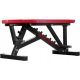  VERSTELLBARE TRAININGSBANK KELTON HL10 KLAPPBARE SPORT-Langhantelbank