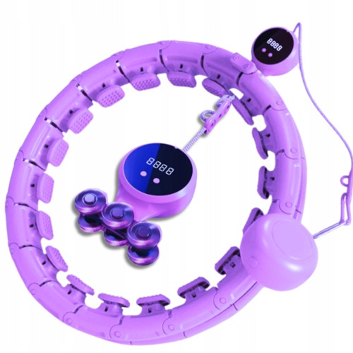  Hula Hoop mit Hikey-Noppen 45 cm lila