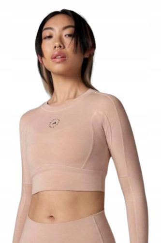  ADIDAS X STELLA MCCARTNEY Sporttop mit langen Ärmeln, rosa, Größe XS
