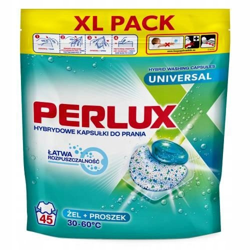  PERLUX Universal Waschkapseln 45 Stk. Gel + Pulver in einem