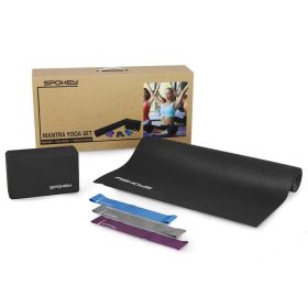  Yoga-Übungsset Spokey MANTRA Mat Gummi-Knöchelset XXL