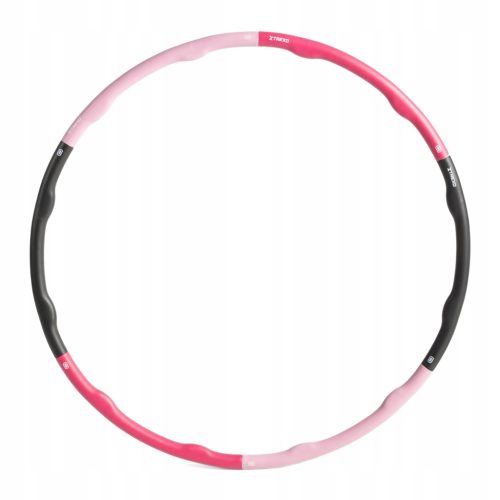  Massage-Hula-Hoop-Reifen TREXO TXO-B4Z035-PK rosa 100 cm LEICHT UND KOMFORTABEL