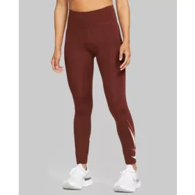  NIKE BRAUNE LOGO-LEGGINGS (S)