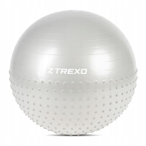  TREXO Massage-Gymnastikball TXO-B4Z022-GY 75 cm grau