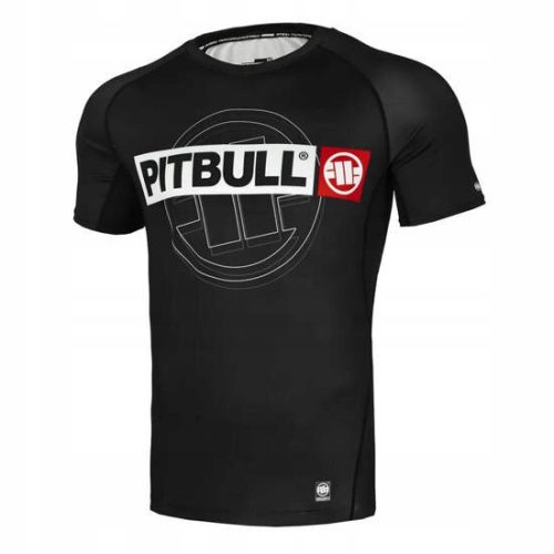  Hilltop Sports PIT BULL M Rashguard Kurzarm-T-Shirt für Herren