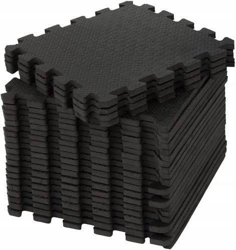  EDUKIT Trainingsmatte 31,5 cm x 31,5 cm schwarz