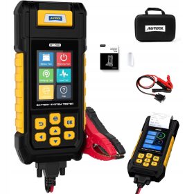    Batterietester mit Drucker 12 V 24 V Autool BT760 Messgerät