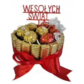    Weihnachtsgeschenkset, Geschenkkorb, Geschenkset mit Süßigkeiten
