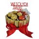  Weihnachtsgeschenkset, Geschenkkorb, Geschenkset mit Süßigkeiten