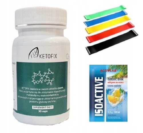 Ketofix - Natürlicher Supplement für Gewichtsverlust und verbesserten Metabolismus, 30 Kapseln + GRATIS!