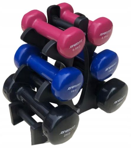  VDB Hantel-Set 7 kg Weihnachtsbaumständer ENERO FIT Vinyl-Hanteln 6er-Set