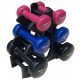  VDB Hantel-Set 7 kg Weihnachtsbaumständer ENERO FIT Vinyl-Hanteln 6er-Set