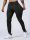  SHEIN HERREN-SPORTHOSE, SCHWARZ, LANG M £5A