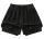  SHEIN SCHWARZE SPORTSHORTS FÜR DAMEN, KURZE L