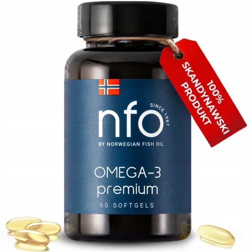 NFO Omega-3 Premium: Hochwertiges Fischöl für Herz und Gehirn