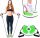  DREHTWISTER MIT KABELN, FUSSMASSAGER MIT MAGNET, PLATTEN-AEROBIK-TRAINER