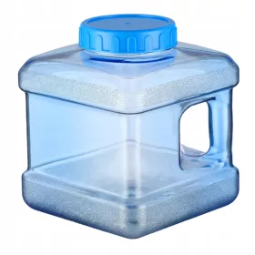    Tragbarer Wasserbehälter mit Deckel, Getränkespender, 1,3 Gallonen Wasserbehälter