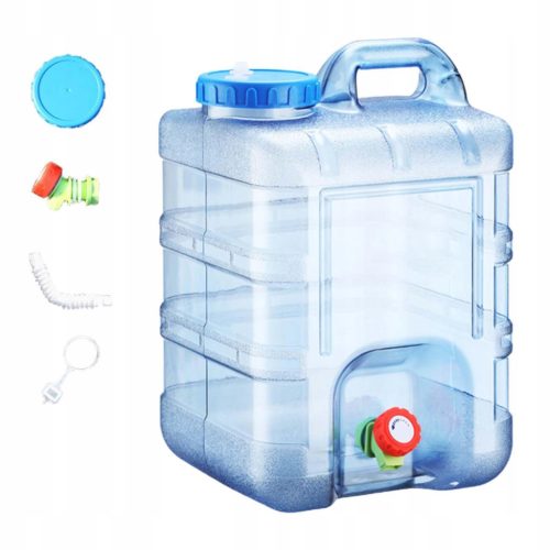  Tragbarer Wassertank, Wasservorratsbehälter, universell, langlebig, 20 Liter