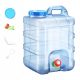  Tragbarer Wassertank, Wasservorratsbehälter, universell, langlebig, 20 Liter