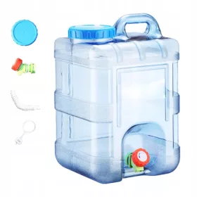    Tragbarer Wassertank, Wasservorratsbehälter, universell, langlebig, 15 Liter