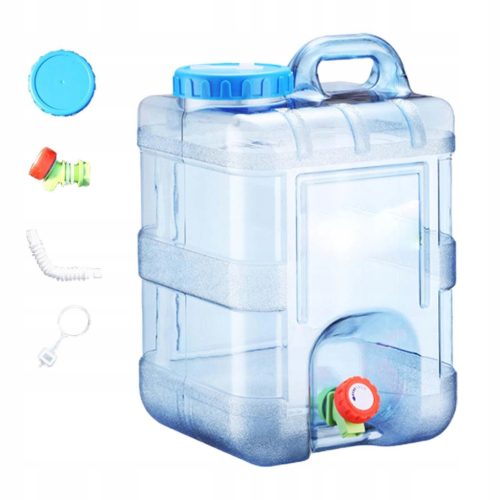  Tragbarer Wassertank, Wasservorratsbehälter, universell, langlebig, 15 Liter