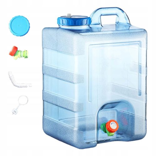  Tragbarer Wassertank, Wasservorratsbehälter, universell, langlebig, 24 Liter