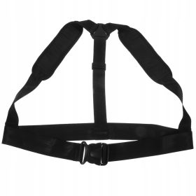  LAUFTRAINER MIT WIDERSTAND UND ZUSATZGURT (SCHWARZ)