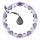  Hula-Hoop-Reifen mit Nieten STOCK 33 cm rosa