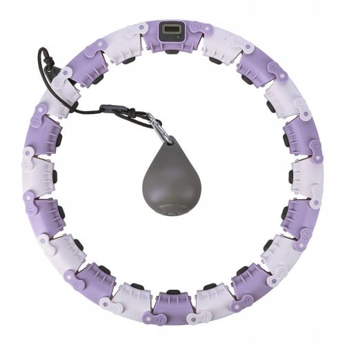  Hula-Hoop-Reifen mit Nieten STOCK 33 cm rosa