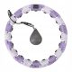  Hula-Hoop-Reifen mit Nieten STOCK 33 cm rosa
