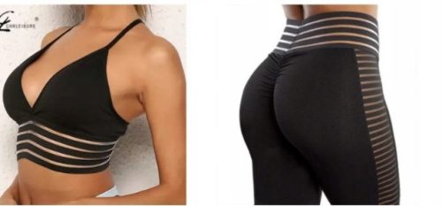  Leggings Set Push Gym Fitness sexy XS/S
